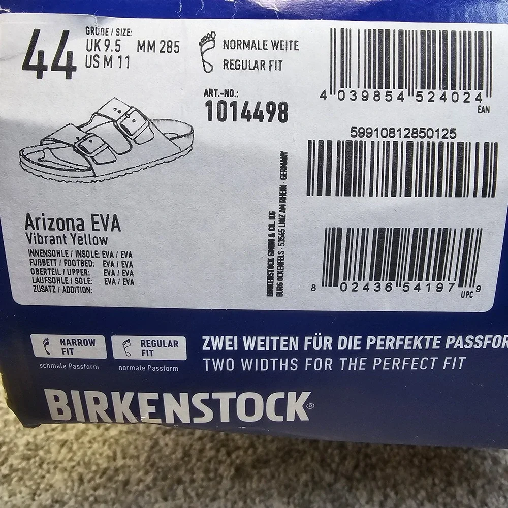 Birkenstock Arizona EVA Sandal  Men's Size 11‎ Standard Width